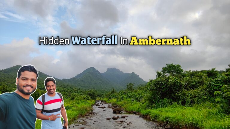 Hidden waterfall in ambernath