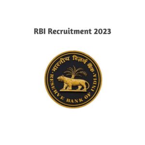 RBI Recruitment 2023