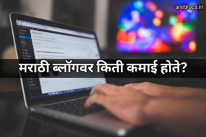 Marathi blog income 2024